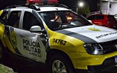 Homem agride a ex-mulher é detido e amarrado pelo irmão dela