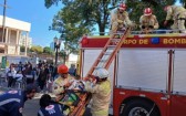 Abril Verde: Simulação de socorro abre campanha de prevenção de acidentes de trabalho