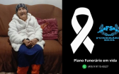 Comunicamos o falecimento de Laurinda dos Santos Bueno