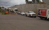 Via lateral do novo acesso ao município é liberada e Pare e Siga deixa de operar na BR-163
