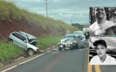Colisão frontal deixa duas pessoas mortas no Norte do Paraná