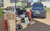 Veículo com vinhos contrabandeados é apreendido em operação conjunta