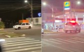 Homem é preso após jogar carro contra policiais e fugir em alta velocidade