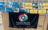Polícia apreende carga de cigarros contrabandeados