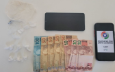 Adolescente é apreendido com cocaína e dinheiro durante ação policial