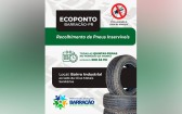 Ecoponto de Barracão recebe pneus inservíveis todas as quintas-feiras