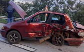 Acidente na PRC-280 deixa quatro pessoas gravemente feridas