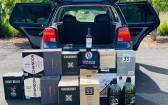 Vinhos e azeite de origem estrangeira são apreendidos pela PM na SC-161