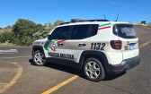 Homem é preso após agredir companheira e ameaçá-la com faca em São Miguel do Oeste