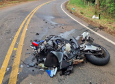Motociclista de 31 anos morre após bater em carro na SC-390