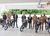 MPSC doa cinco motos e oito kits de equipamentos para Polícias Militar, Civil e Penal
