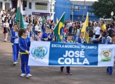 Desfile cívico do município de Santo Antonio do Sudoeste- PR