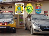 Veículo roubado e clonado é apreendido em Marmeleiro