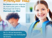 Iniciadas as Matrículas na Rede Municipal de Ensino de Guaraciaba