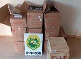 BPFRON apreende bebidas estrangeiras