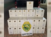 Quase 400 garrafas de vinhos são apreendidas pela BPFron