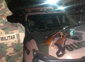 Polícia Militar Ambiental apreende duas armas de fogo em São José do Cedro