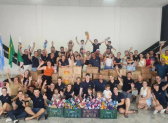 Rotary de Barracão mobiliza voluntários e produz mais mil ovos de Páscoa