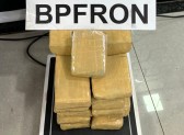 BP Fron apreende quase 10kg de maconha junto com adolescente