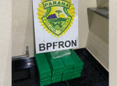 BPFRON apreende 18kg de maconha