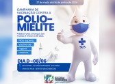 Campanha de vacinação contra poliomielite inicia nesta segunda (27)
