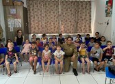 Semana Nacional do Trânsito: Polícia Militar realiza palestras educativas nas creches municipais