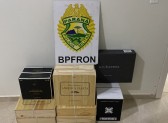 BPFRON apreende bebidas estrangeiras durante Operação Hórus