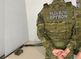 BPFRON apreende arma e munições em Flor da Serra do Sul