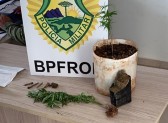 BPFRON apreende adolescente com drogas em Santo Antônio do Sudoeste