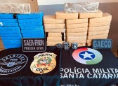 Operação policial apreende grande quantidade de drogas e prende quatro pessoas