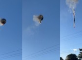 Balão pega fogo durante passeio e deixa vários mortos
