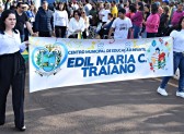 Desfile cívico é realizado com sucesso e bom público