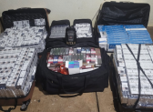 Equipe da ROTAM intercepta contrabando de cigarros em ônibus na Operação Hórus