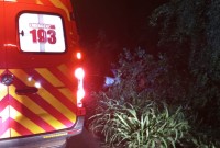 Motorista fica ferido após saída de pista na BR-282