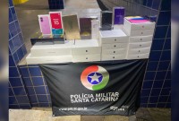 Polícia apreende mercadorias ilegais avaliadas em R$ 26 mil durante abordagem