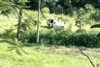 Helicóptero da Polícia Militar cai durante perseguição no Paraná