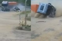 Colisão entre dois carros e carreta na BR-470 deixa um morto
