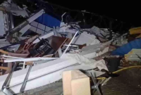 Vendaval com rajadas acima de 100 km/h causa destruição e deixa uma morte no Paraná