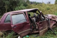 Mulher morre após capotamento na SC-355; motorista não possuía CNH