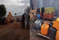 Operador de retroescavadeira da prefeitura é preso por suspeita de desvio de diesel