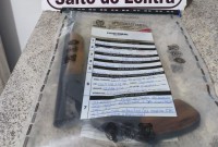 Dois homens são presos com arma de fogo e motorista embriagado