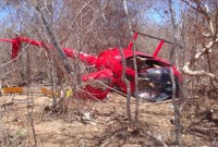 Helicóptero que caiu e matou piloto sofreu queda anterior na Bahia em 2012