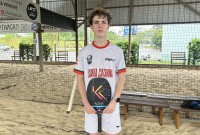 Henrique Scremin irá representar Santa Catarina no Campeonato Brasileiro de Beach Tennis
