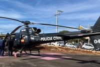 Idoso com suspeita de AVC é transferido de helicóptero de Pinhalzinho para Chapecó