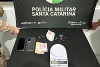 Homem é preso por tráfico de drogas no bairro São Jorge