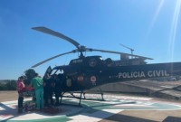 Missão aeromédica transfere idoso com AVC de Maravilha para Chapecó