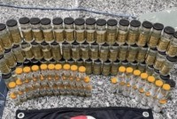 Passageiro é preso com 47 ampolas de tirzepatida e 58 frascos de anabolizantes em SC