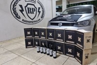Polícia apreende 90 garrafas de vinho trazidas ilegalmente da Argentina