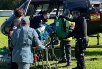 Jovem é socorrido após sofrer choque anafilático por picada de abelha