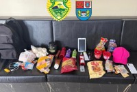 Polícia Militar prende autor de furto e recupera objetos